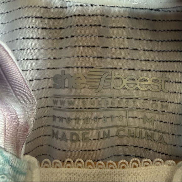 SHE BEEST Womens Cycling Jersey size M - Picture 4 of 10